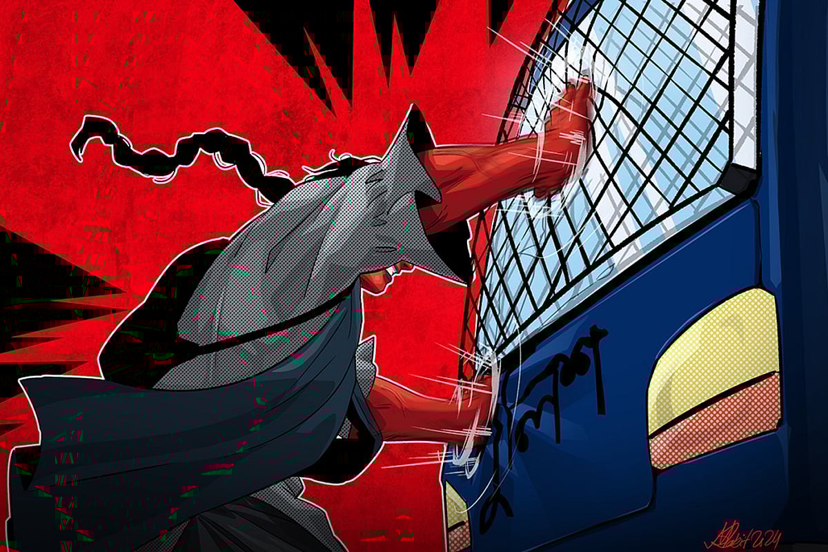 Bangladesh Protests: Resist oppression, Cartoon by Mehrab Siddique Sabit